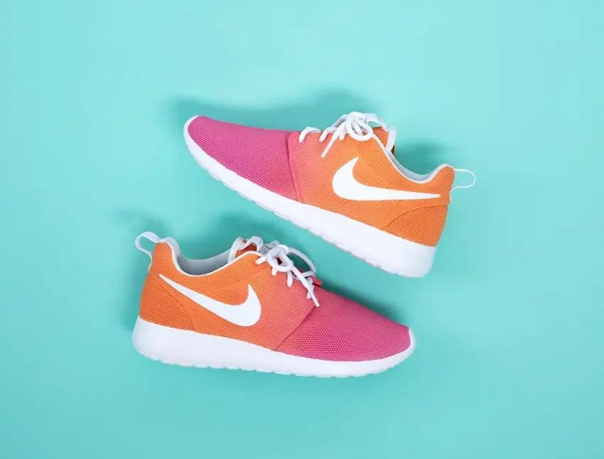 Orange ombre nike hot sale shoes