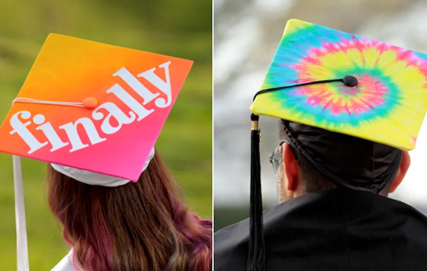 Multicolored Graduation Caps, Graduation Add-Ons