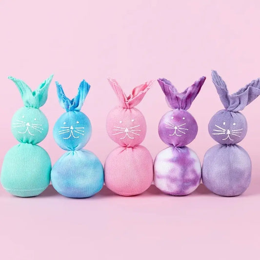 Tulip Pastel Tie-Dye Sock Bunnies