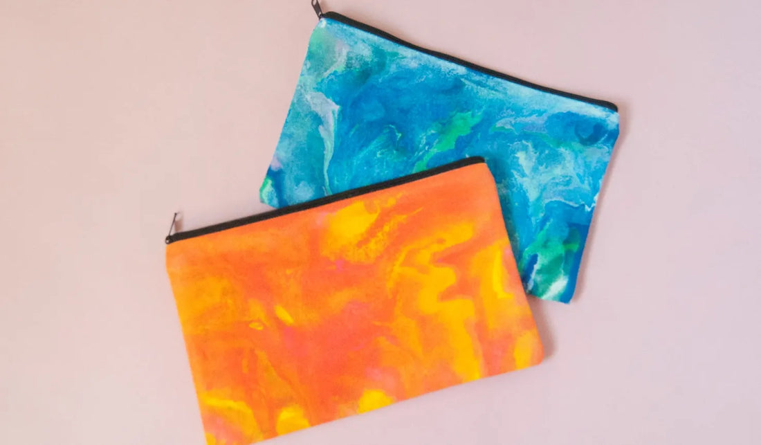 How To Use Brush-On Fabric Paint for Paint Pouring