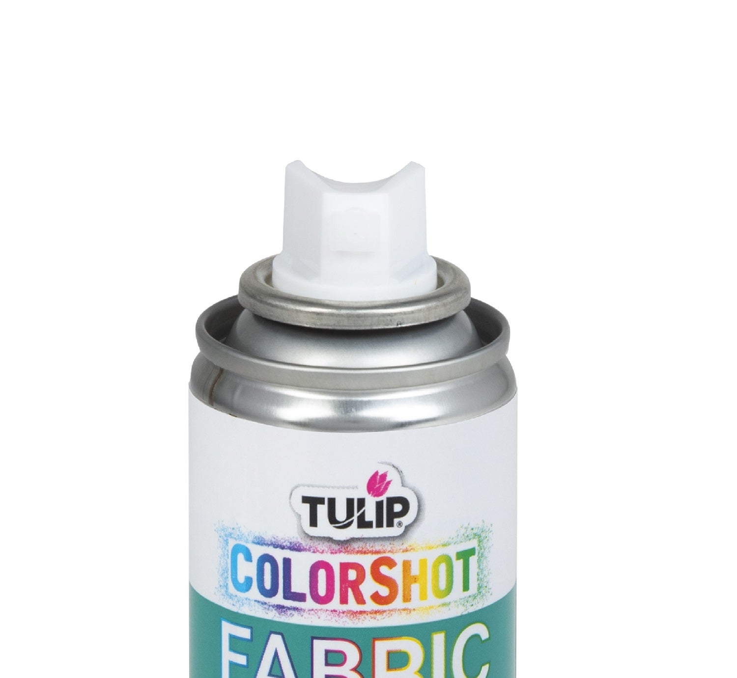 How do I unclog the nozzle of my fabric spray paint bottle? Tulip