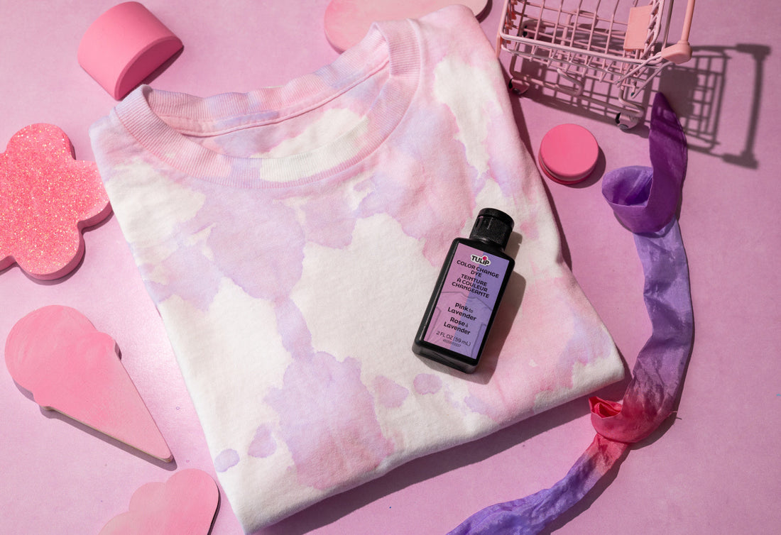 How to Make Color Changing Tie-Dye T-Shirts