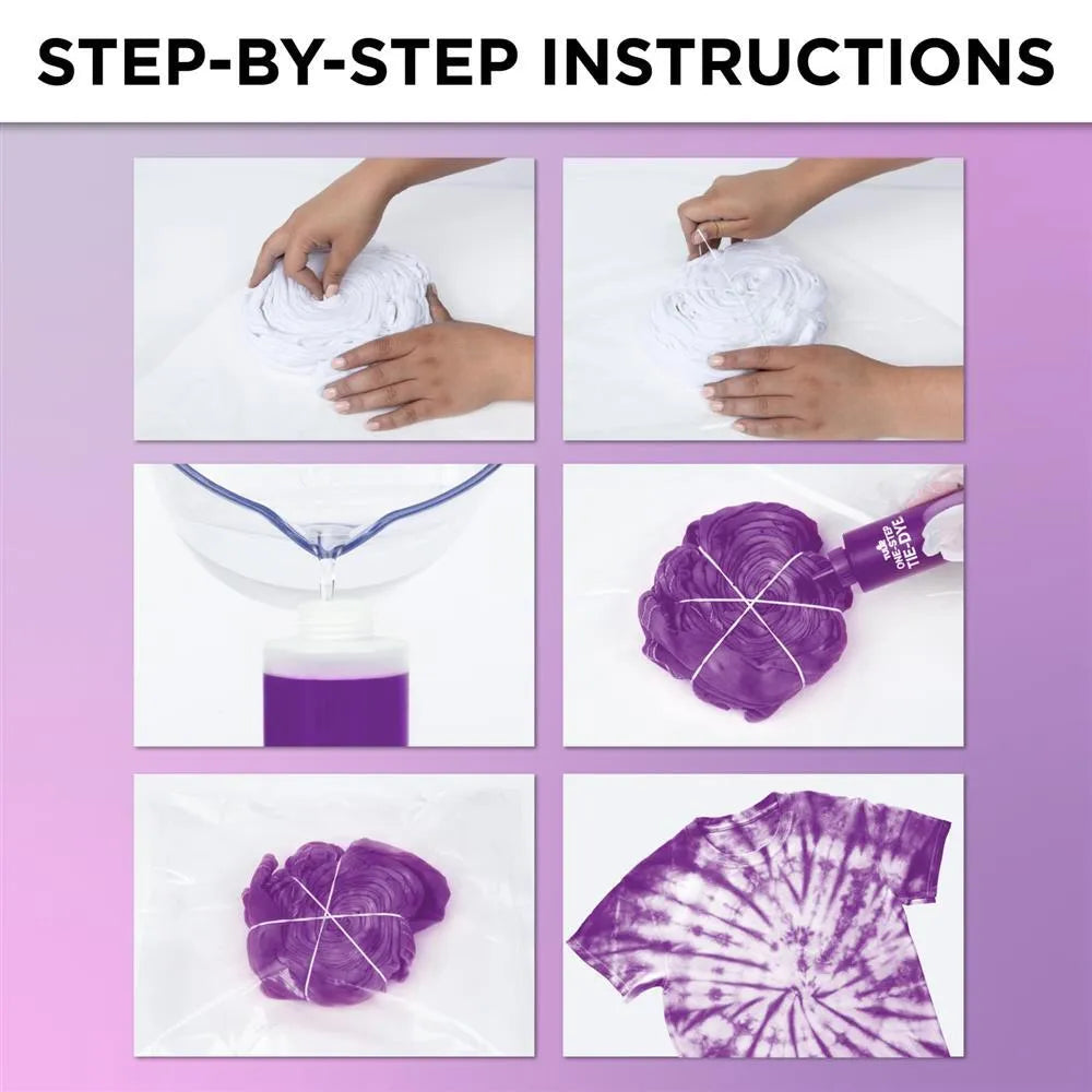How to tie-dye with easy step-by-step instructions? – Tulip Color