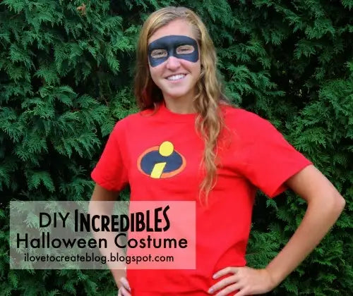 DIY Incredibles Super Hero Costume Tulip Color Crafts