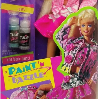 Barbie Clothes, Floral-Themed Fashion and Accessory 2-Pack for Barbie Dolls