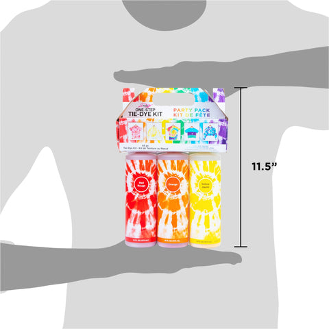 Picture of 34726 Tulip Party Pack 16 fl. oz. 6-Color Tie-Dye Kit Picture of 34726 Tulip Party Pack 16 fl. oz. 6-Color Tie-Dye Kit