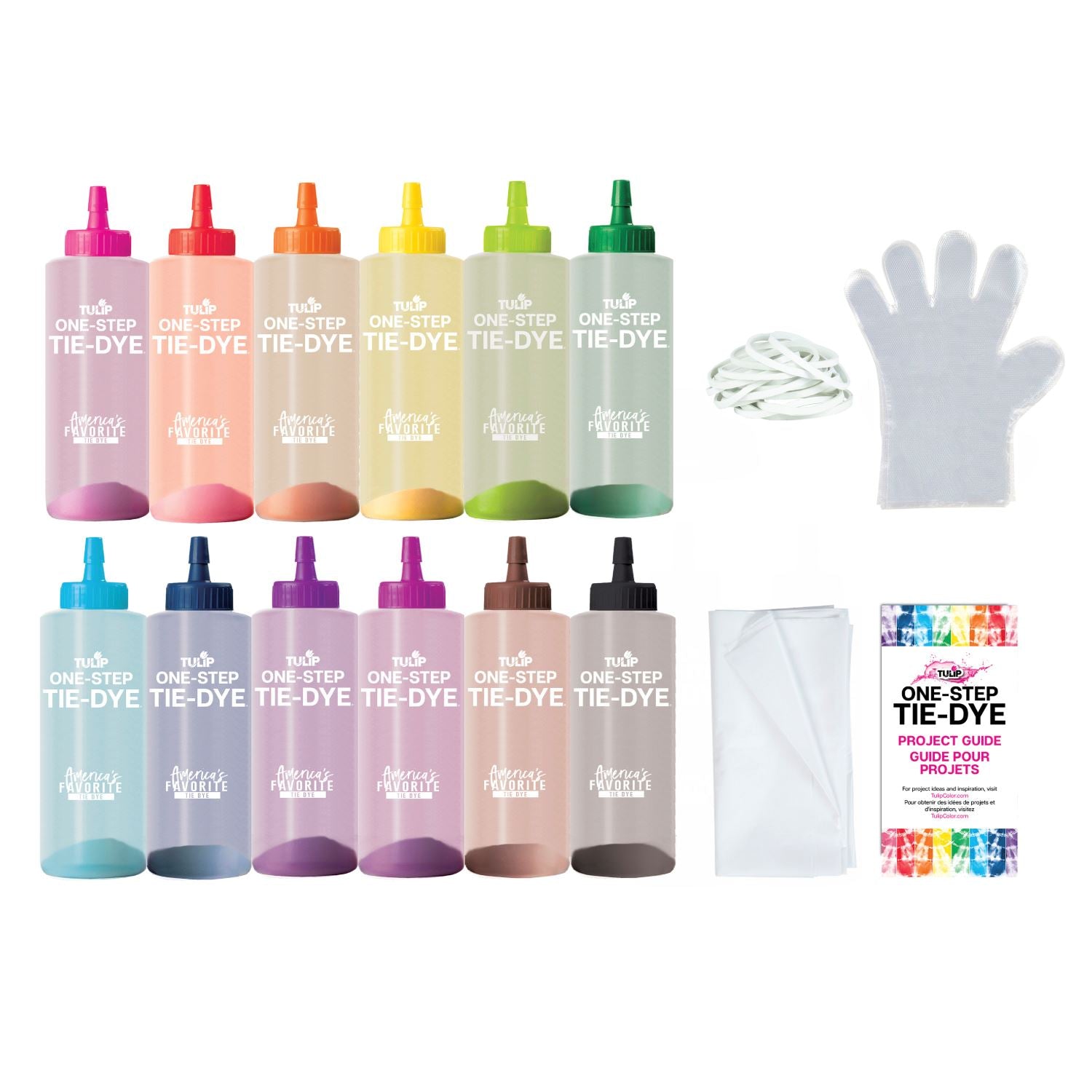 Tulip Color Craze! 12-Color Tie-Dye Kit Picture of 46945 Tulip Color Craze! 12-Color Tie-Dye Kit