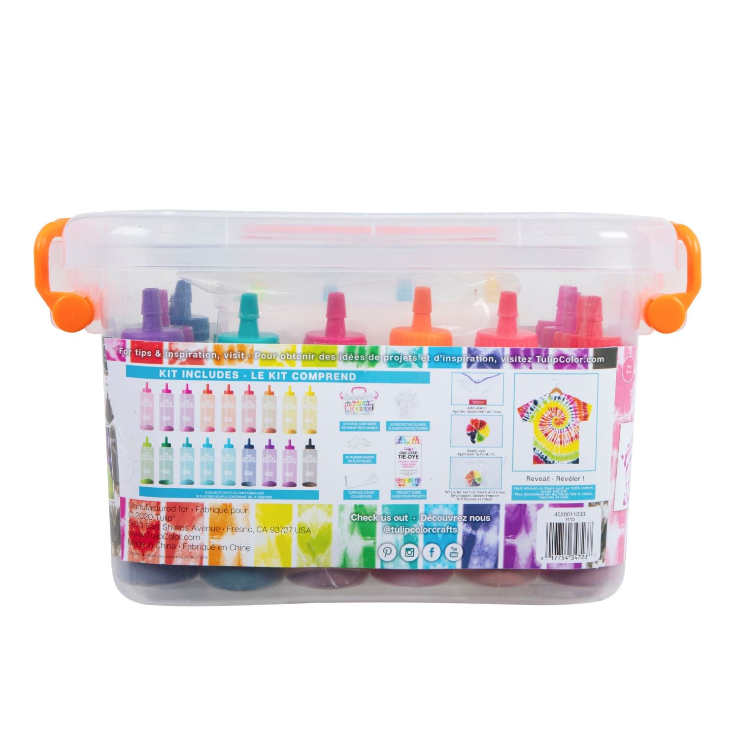 Tulip Tie-Dye Party Kit Picture of 34723 Tie-Dye Party Kit
