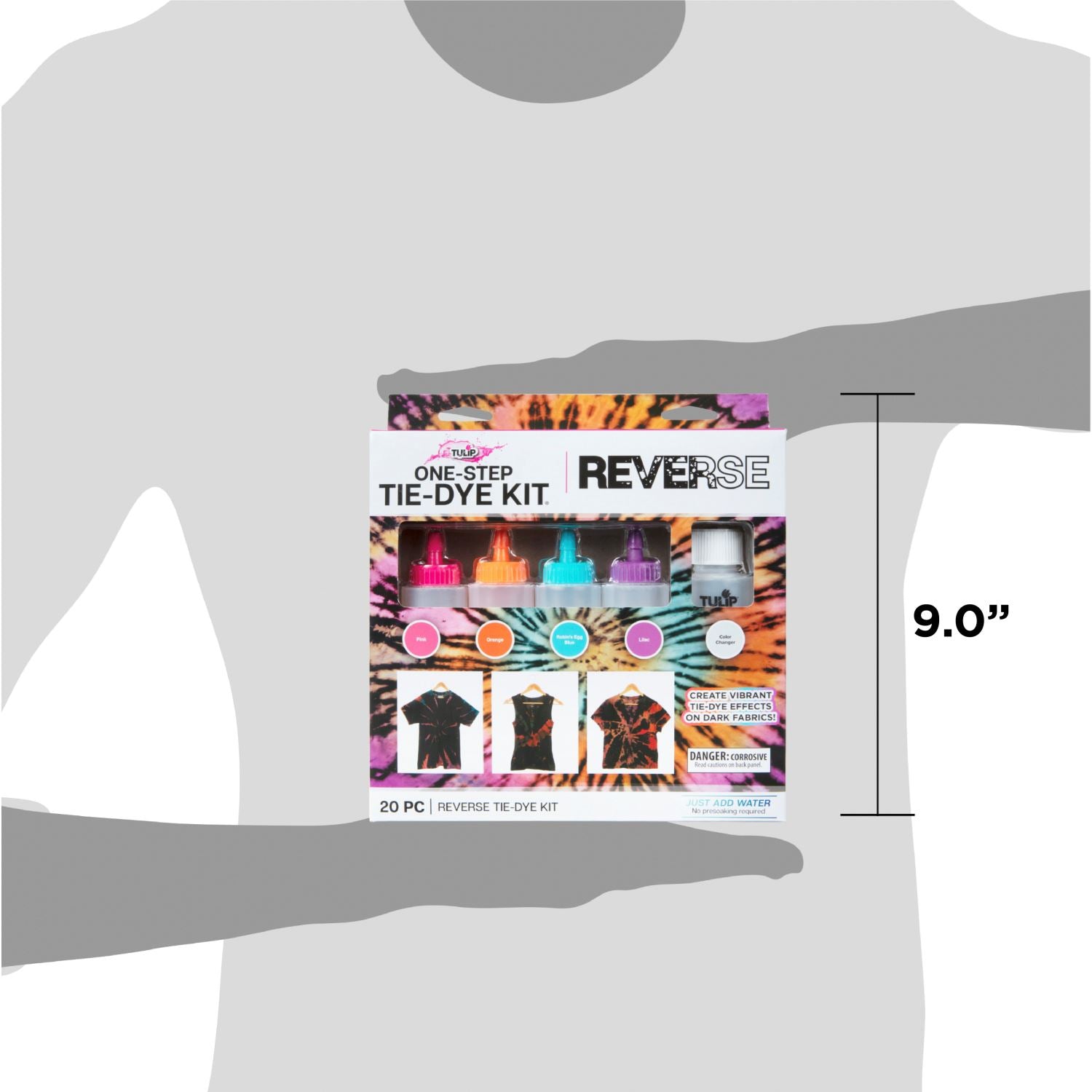 Tulip Reverse 4-Color Tie-Dye Kit Picture of 47100 Reverse 4-Color Tie-Dye Kit