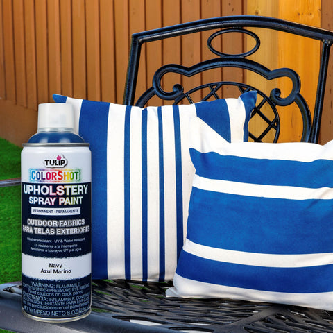 Picture of 37989 ColorShot Outdoor Fabric Upholstery Spray Navy 4 Pack Picture of 37989 ColorShot Outdoor Fabric Upholstery Spray Navy 4 Pack