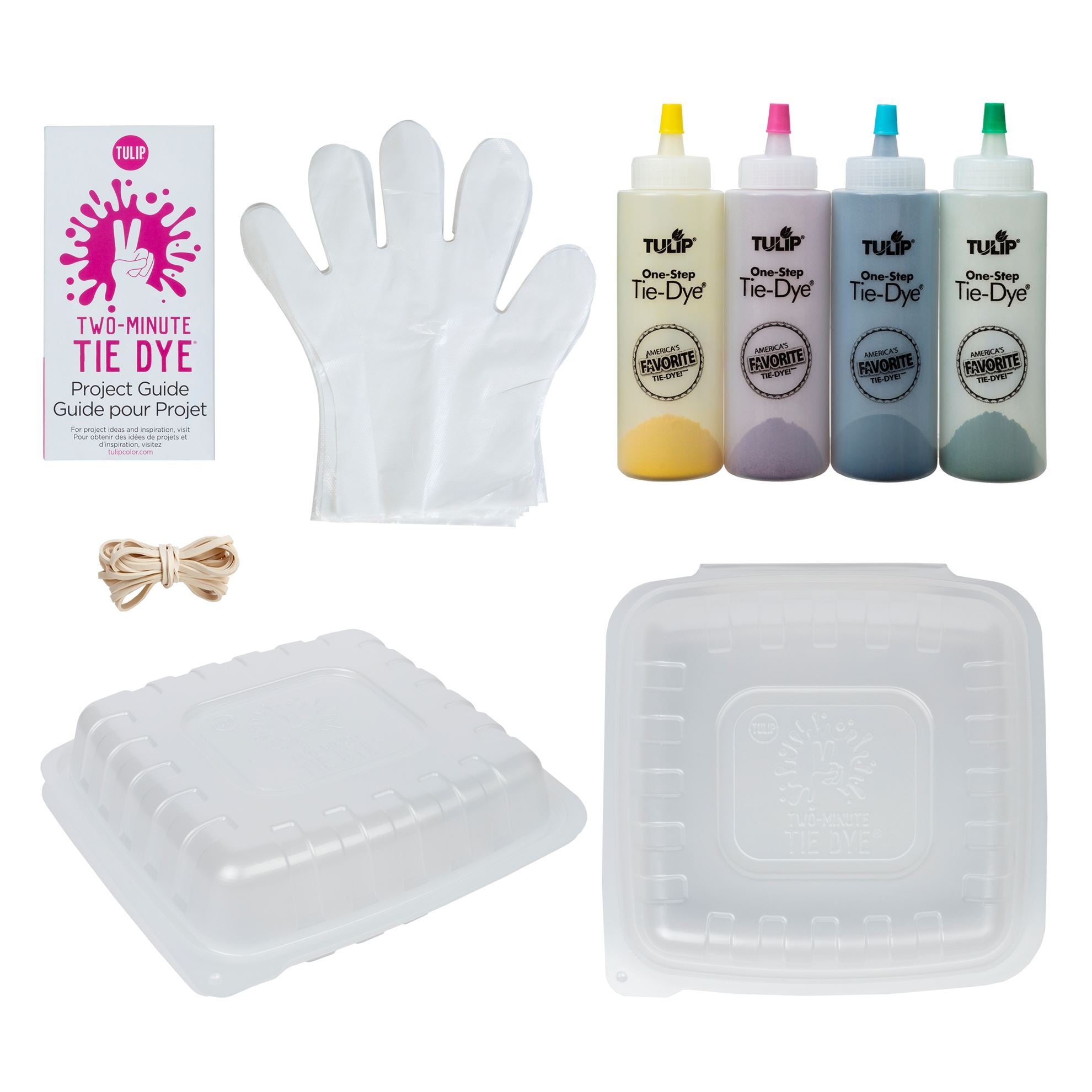 Tulip Fruit Punch Two-Minute Tie Dye Kit Tulip Two-Minute Tie Dye Kit content
