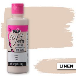 Picture of 26534 Tulip Brush-On Fabric Paint Linen Matte 4 fl. oz. Picture of 26534 Tulip Brush-On Fabric Paint Linen Matte 4 fl. oz.