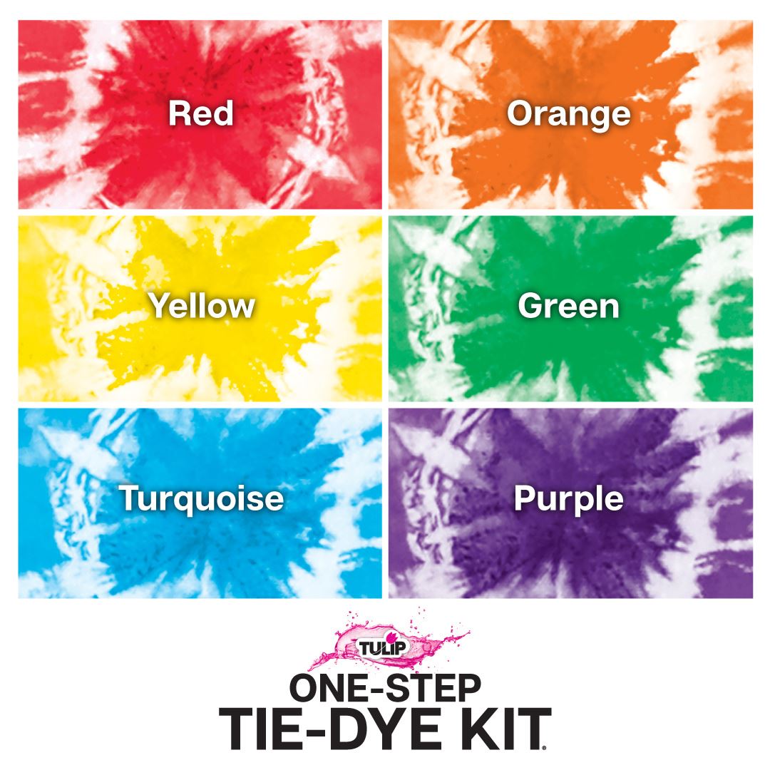 Tulip Party Pack 16 fl. oz. 6-Color Tie-Dye Kit Picture of 34726 Tulip Party Pack 16 fl. oz. 6-Color Tie-Dye Kit