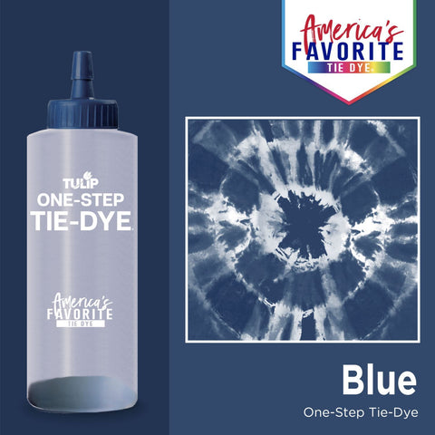 Tulip® One-Step Tie Dye Mini Kit Patriot - blue bottle swatch Tulip® One-Step Tie Dye Mini Kit Patriot - blue bottle swatch