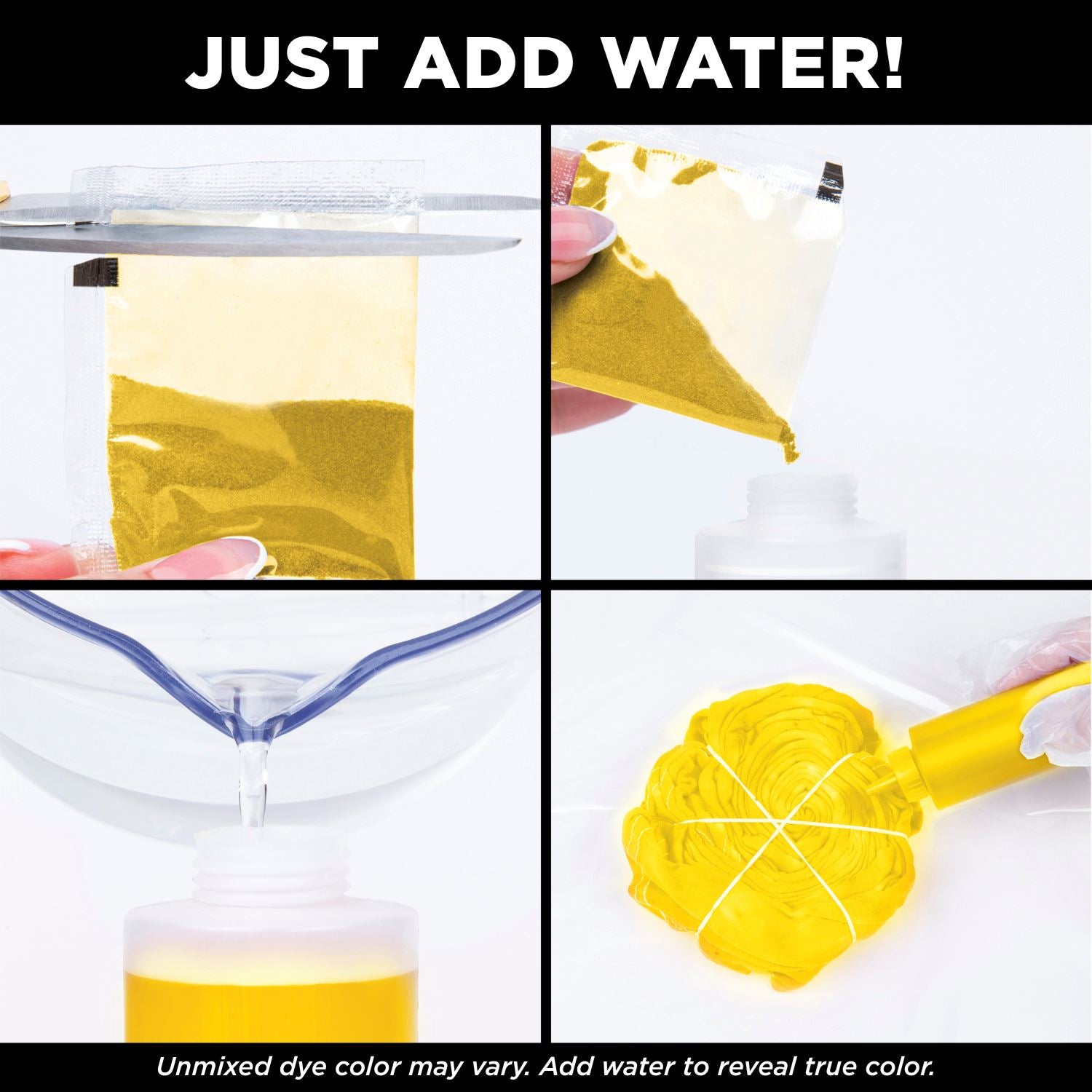 Tulip One-Step Tie-Dye Refills Yellow Picture of 29036 One-Step Tie-Dye Refill Yellow