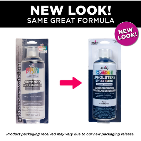 Picture of 37989 ColorShot Outdoor Fabric Upholstery Spray Navy 4 Pack Picture of 37989 ColorShot Outdoor Fabric Upholstery Spray Navy 4 Pack