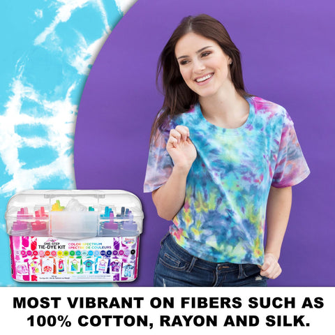 Picture of 45546 Color Spectrum One-Step Tie-Dye Tub Kit Picture of 45546 Color Spectrum One-Step Tie-Dye Tub Kit