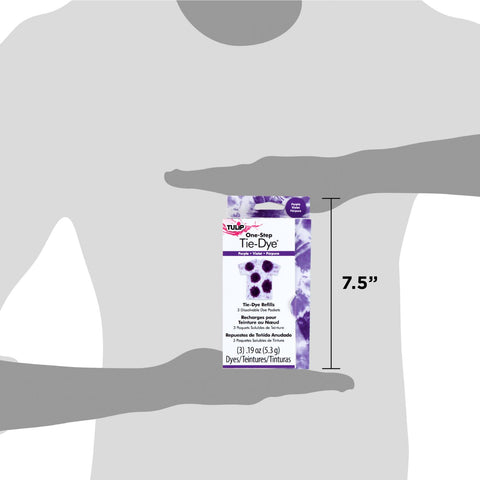 Picture of 29040 One-Step Tie-Dye Refills Purple Picture of 29040 One-Step Tie-Dye Refills Purple