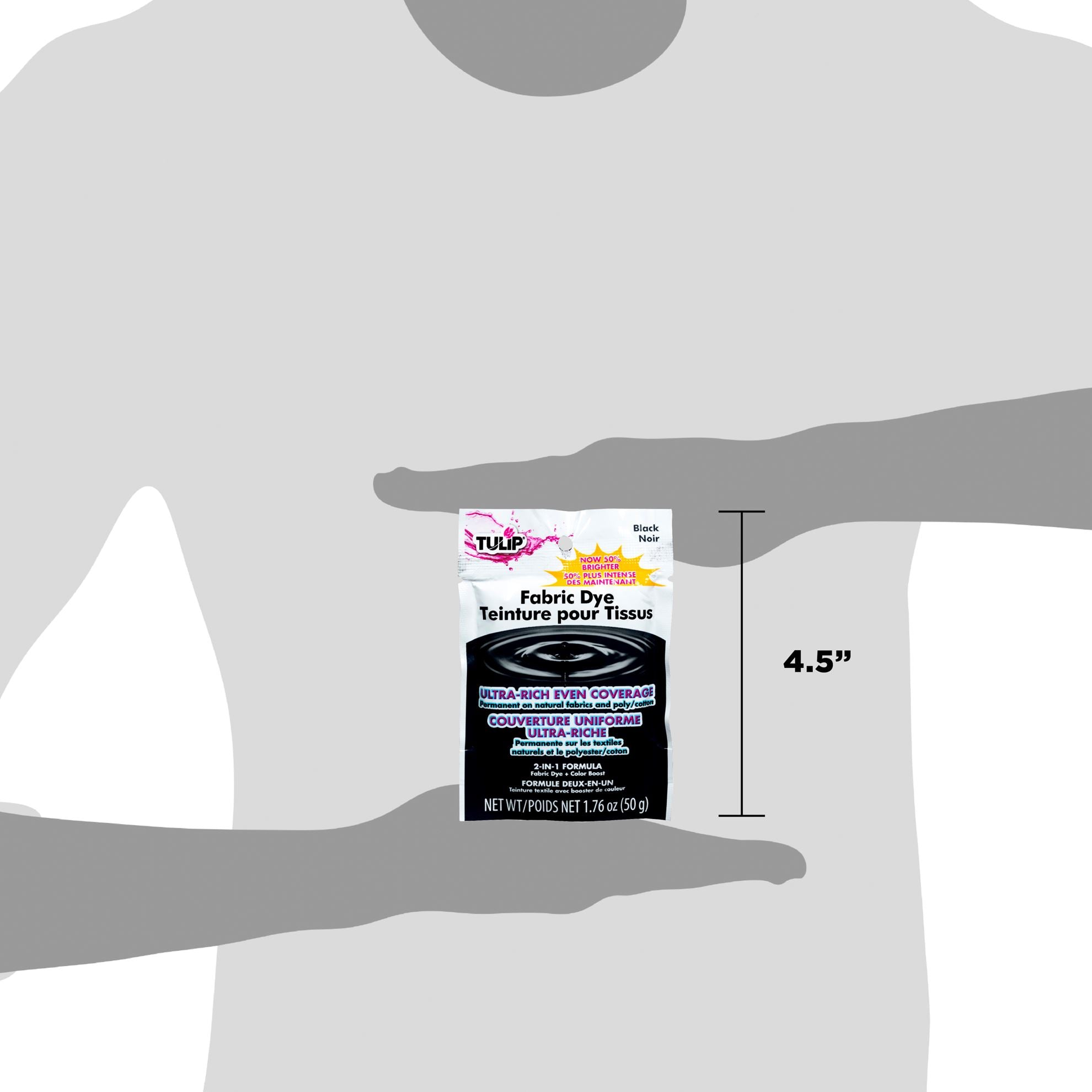Tulip Permanent Fabric Dye Black Picture of 47942                               TULIP FABRIC DYE BLACK
