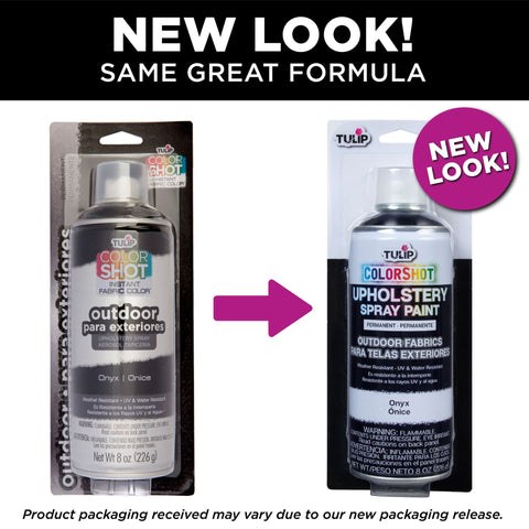 Picture of 37994 COLORSHOT OUTDOOR FABRIC SPRAY ONYX 4PK 8OZ CANS Picture of 37994 COLORSHOT OUTDOOR FABRIC SPRAY ONYX 4PK 8OZ CANS