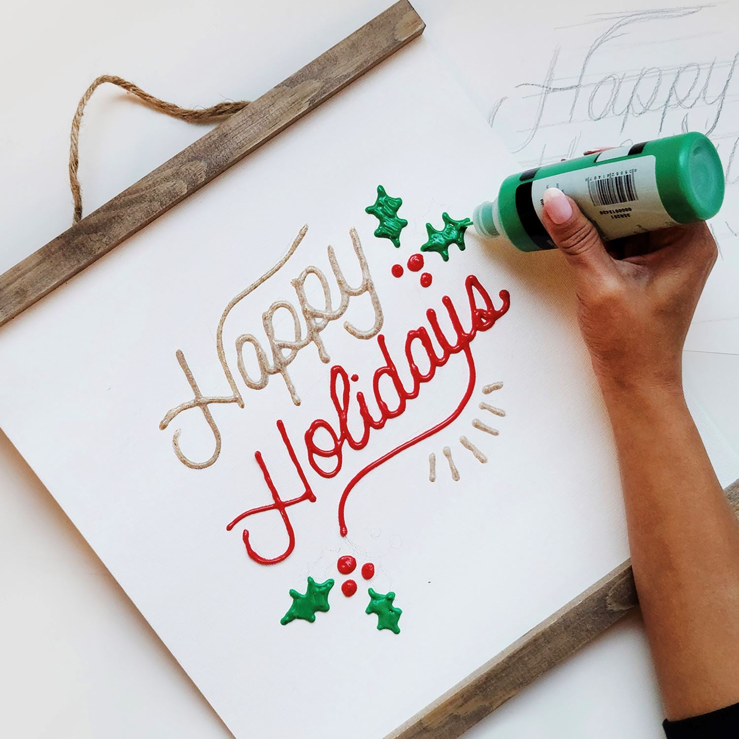 Tulip Puff Paint Shiny Christmas, Multi-Surface Craft Paint, 4 fl. oz. 3 Pack Picture of 42185 Tulip Dimensional Fabric Paint Christmas 4 fl. oz. 3 Pack