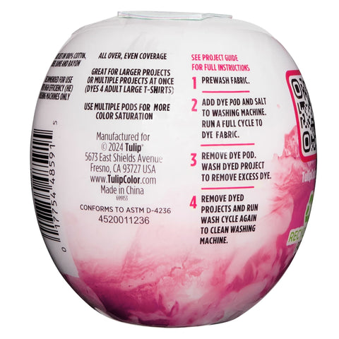 Picture of 48589 Tulip Fabric Dye Pod Petunia (Pink) Picture of 48589 Tulip Fabric Dye Pod Petunia (Pink)