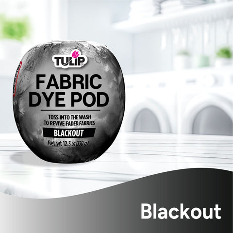 Picture of 48588 Tulip Fabric Dye Pod Blackout (Black) Picture of 48588 Tulip Fabric Dye Pod Blackout (Black)