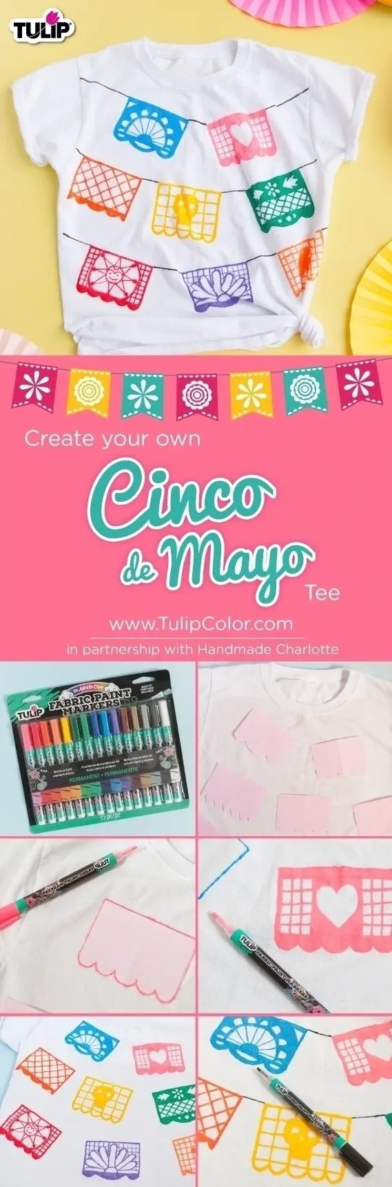 DIY Papel Picado T-shirt