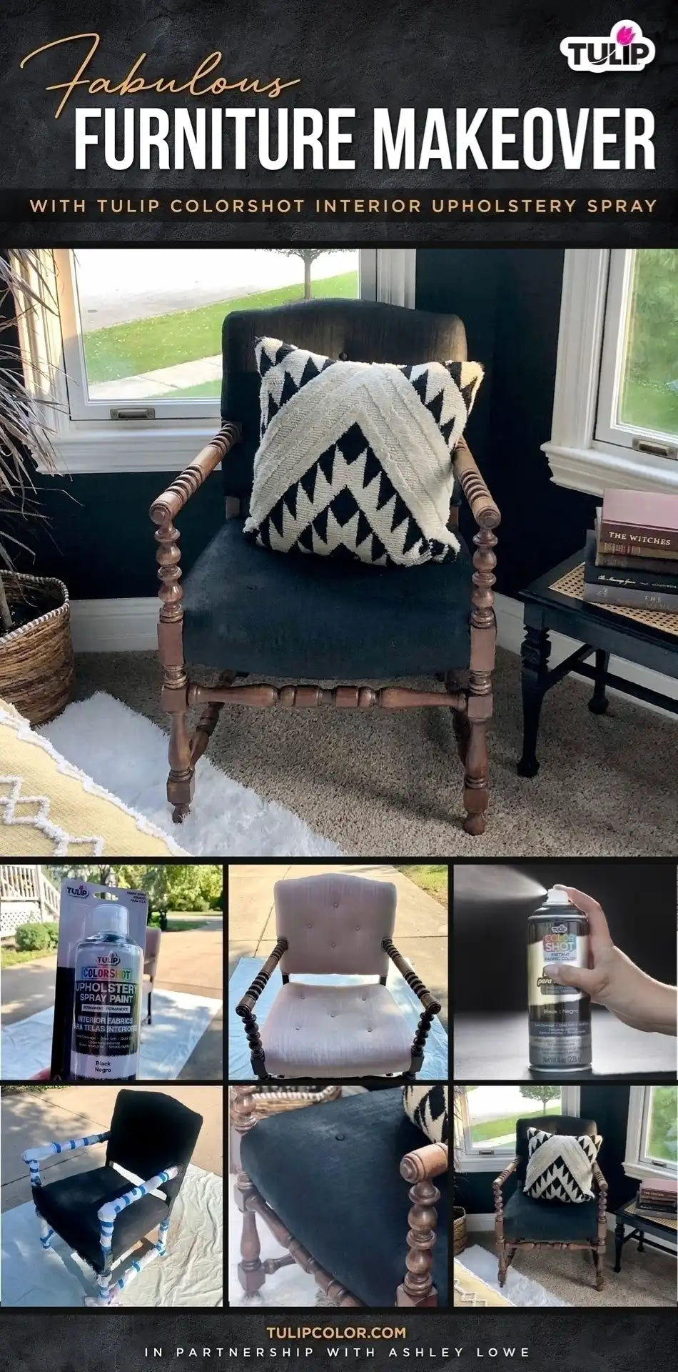 Fabulous Furniture Makeover with Tulip