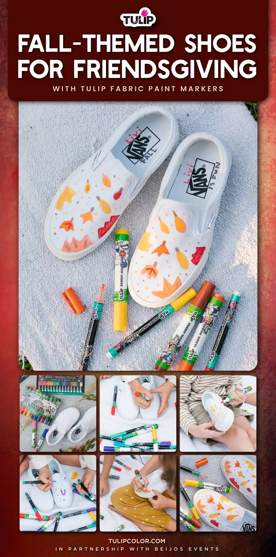 Friendsgiving Painted Shoes