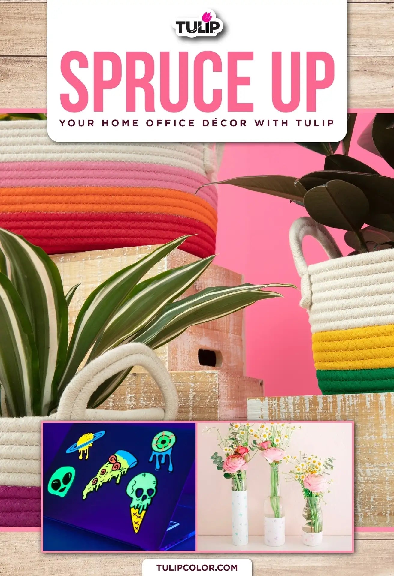 Seven Ways to Spruce Up Your Home Office Décor with Tulip