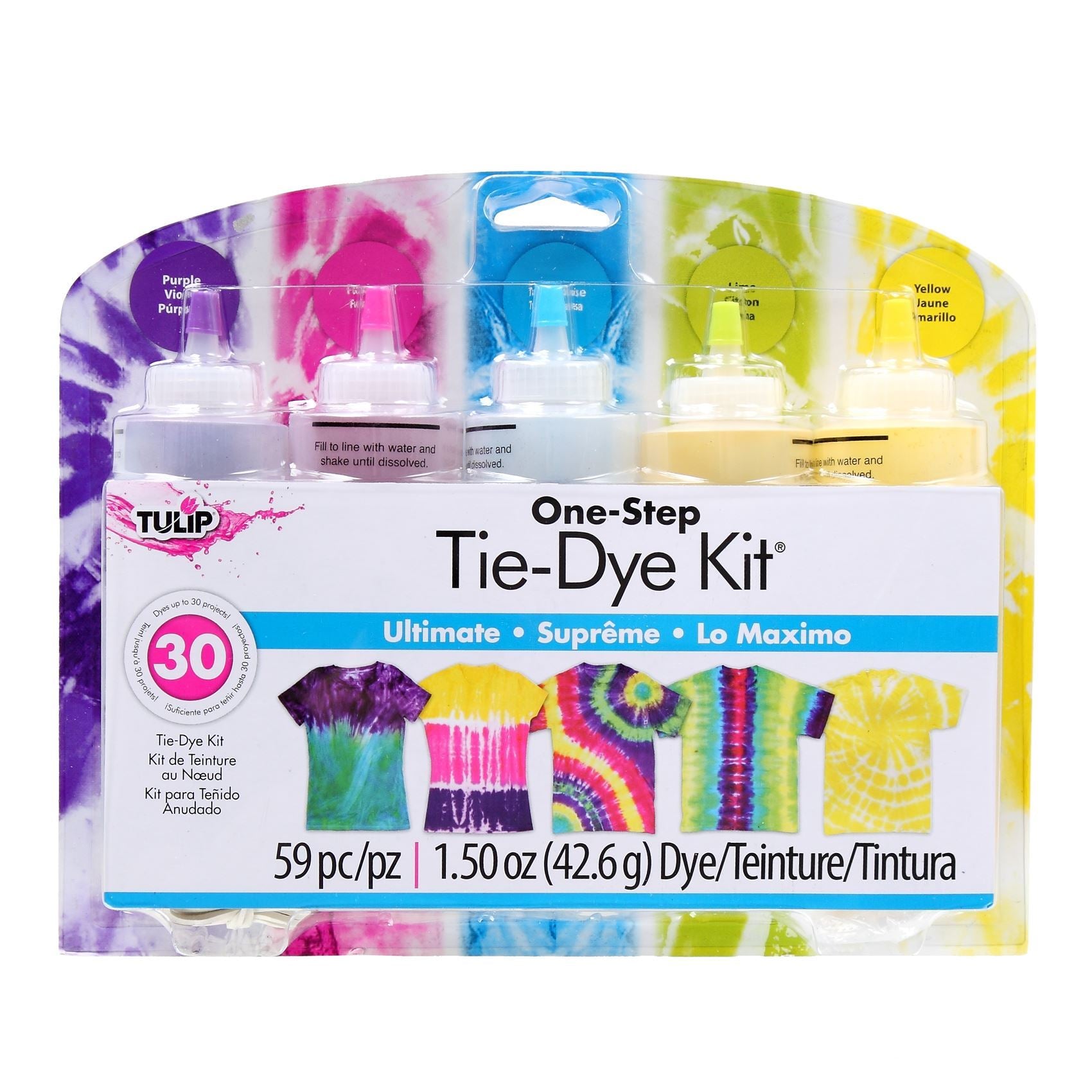 Tulip Ultimate 5-Color Tie-Dye Kit Ultimate 5-Color Tie-Dye Kit