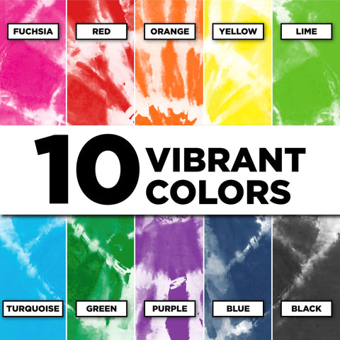 Picture of 45597 Tulip Tie-Dye Refills Rainbow 30 Pack Picture of 45597 Tulip Tie-Dye Refills Rainbow 30 Pack