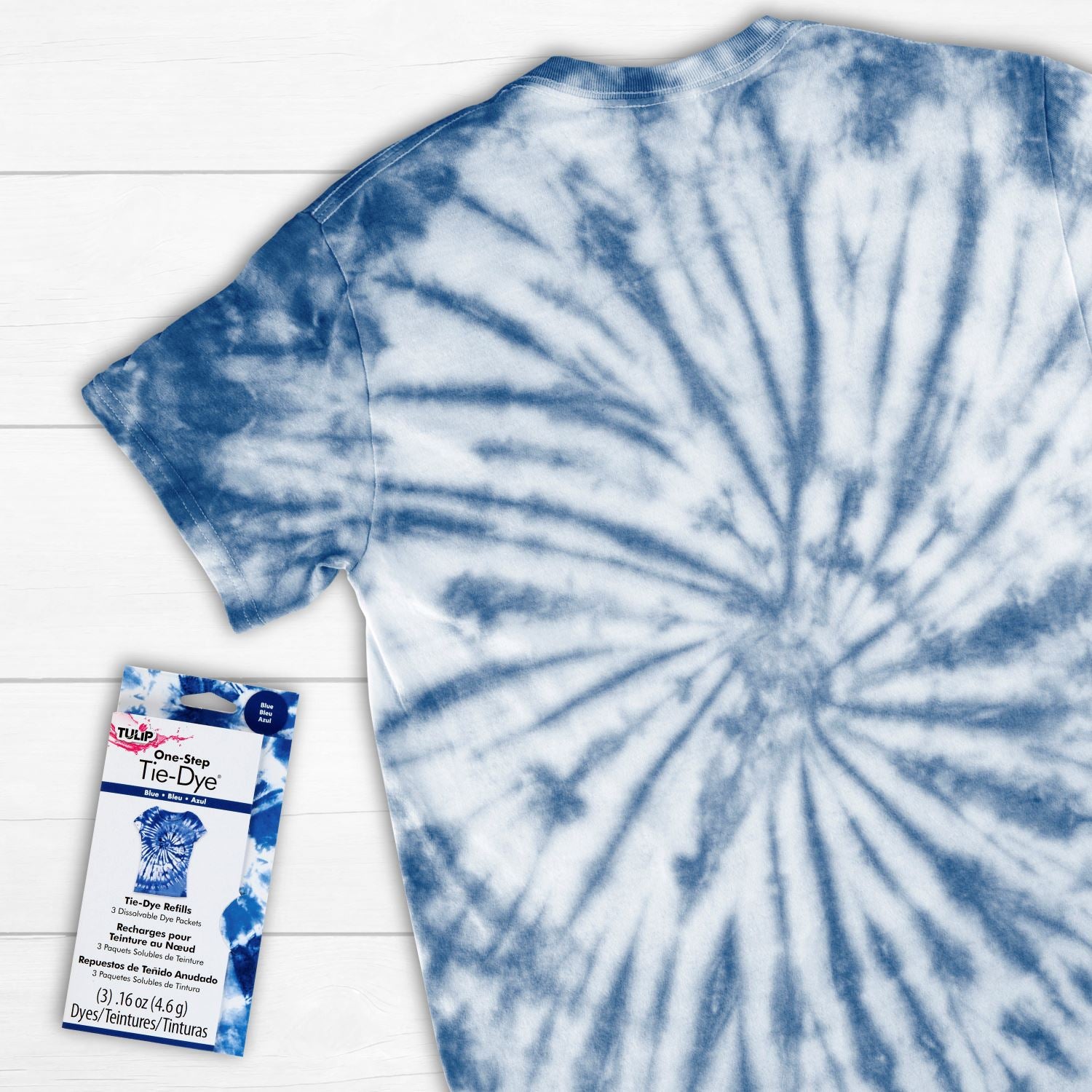 Tulip One-Step Tie-Dye Refills Blue Picture of 29034 One-Step Tie-Dye Refills Blue