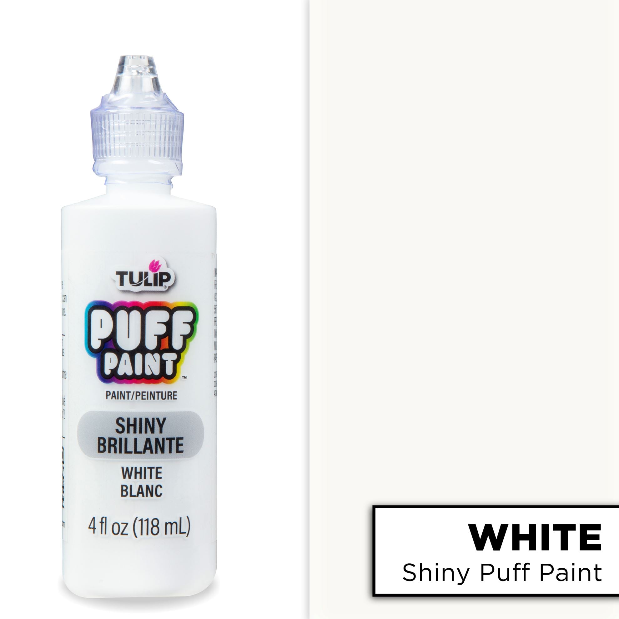 Tulip Puff Paint Slick White, Multi-Surface Craft Paint, 4 fl. oz. 3 Pack Picture of 37563 Tulip Puff Paint Slick White, Multi-Surface Craft Paint, 4 fl. oz. 3 Pack