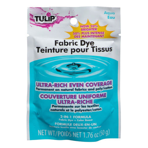 Picture of 42742 Tulip® Fabric Dye 2-N-1 Formula Aqua Picture of 42742 Tulip® Fabric Dye 2-N-1 Formula Aqua