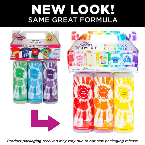 Picture of 34726 Tulip Party Pack 16 fl. oz. 6-Color Tie-Dye Kit Picture of 34726 Tulip Party Pack 16 fl. oz. 6-Color Tie-Dye Kit