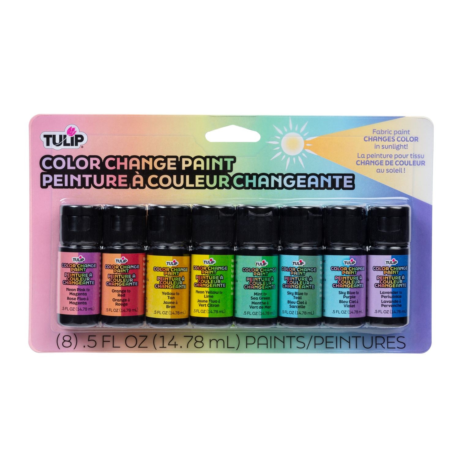 TULIP Color Change Paint 8-Pack Picture of 49766                               SFPT MULTI COLOR CHANGE 8PK