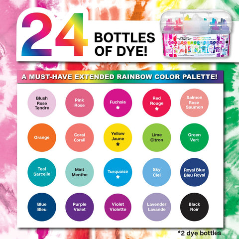 Picture of 45546 Color Spectrum One-Step Tie-Dye Tub Kit Picture of 45546 Color Spectrum One-Step Tie-Dye Tub Kit