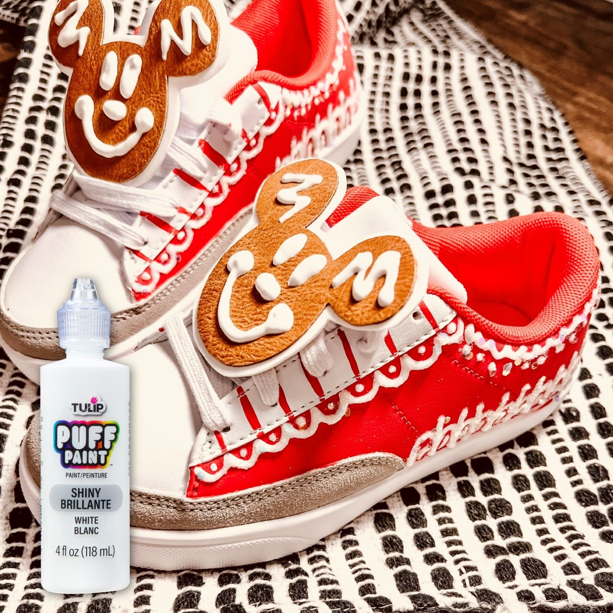 Tulip Puff Paint Slick White, Multi-Surface Craft Paint, 4 fl. oz. 3 Pack Picture of 37563 Tulip Puff Paint Slick White, Multi-Surface Craft Paint, 4 fl. oz. 3 Pack