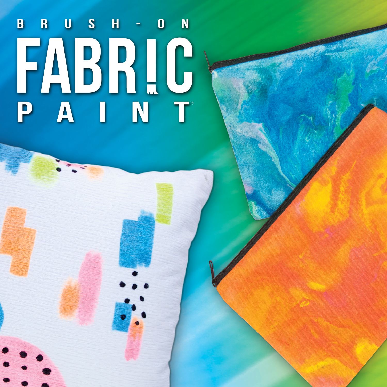 Tulip Brush-On Fabric Paint Over The Rainbow 48 Pack Picture of 47904 Tulip Brush-On Fabric Paint Over The Rainbow 48 Pack