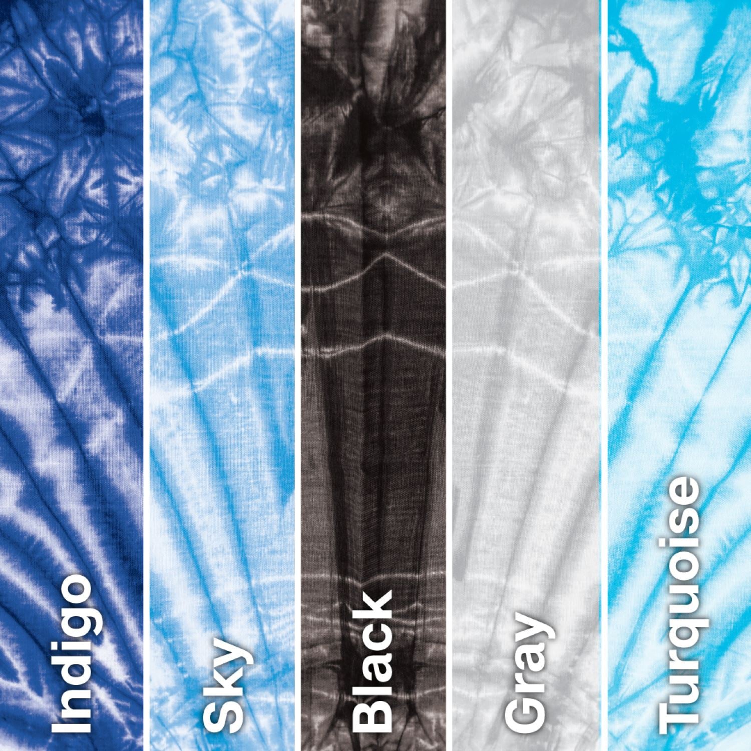 Tulip Shibori 5-Color Tie-Dye Kit Picture of 38664 Tulip Shibori 5-Color Tie-Dye Kit