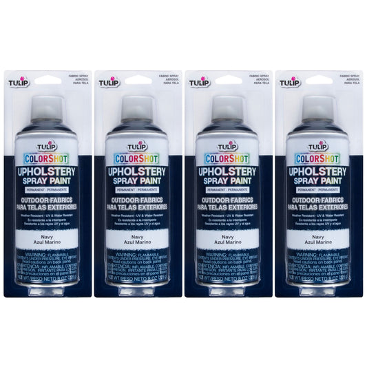 Picture of 37989 ColorShot Outdoor Fabric Upholstery Spray Navy 4 Pack