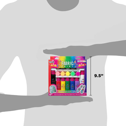 Picture of 48457 Tulip Brush-On Fabric Paint Essentials 19-Pc. Kit Picture of 48457 Tulip Brush-On Fabric Paint Essentials 19-Pc. Kit