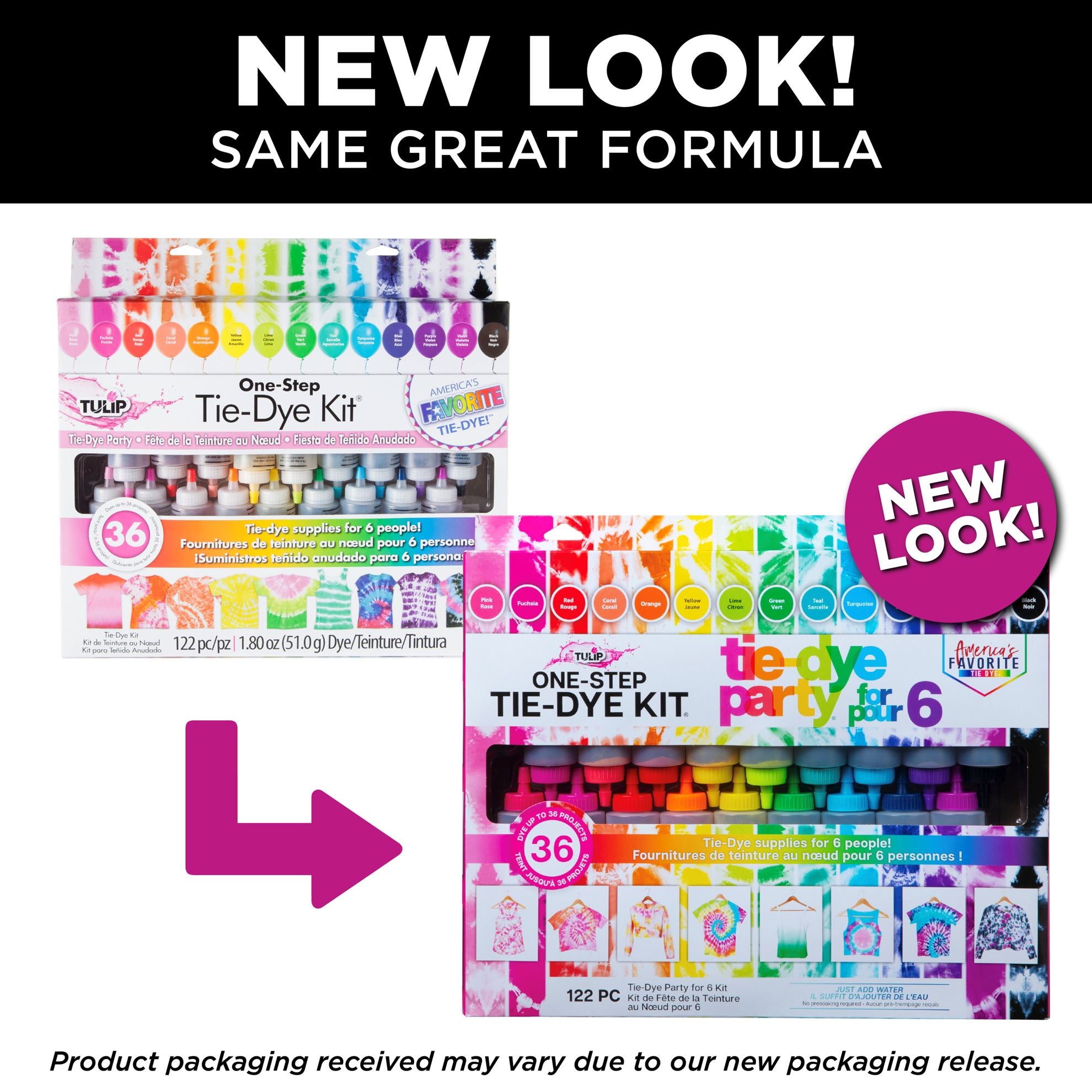 Tulip Tie-Dye Party 18-Color Tie-Dye Kit Picture of 32378 Tulip Tie-Dye Party 18-Color Tie-Dye Kit