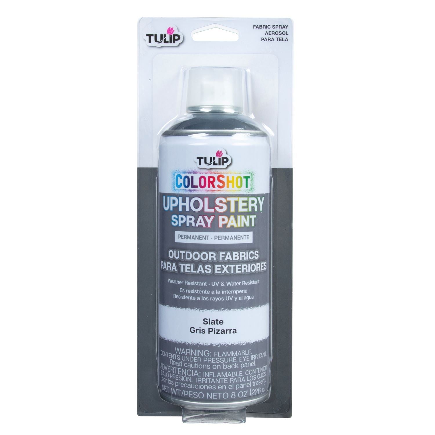 Tulip ColorShot Outdoor Fabric Upholstery Spray Slate 4 Pack Picture of 37991 ColorShot Outdoor Fabric Upholstery Spray Slate 4 Pack