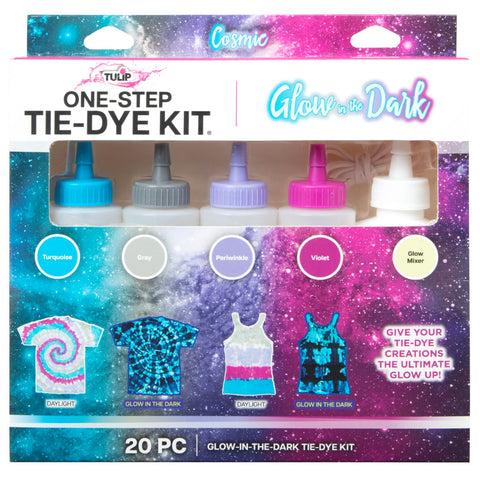 Picture of 48207 Tulip Glow in the Dark Cosmic 4-Color Tie-Dye Kit Picture of 48207 Tulip Glow in the Dark Cosmic 4-Color Tie-Dye Kit