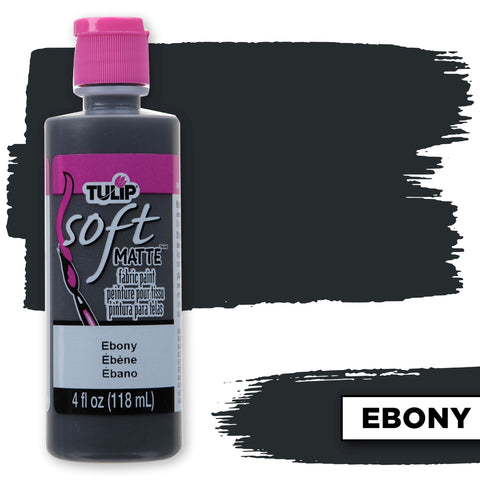 Picture of 47939                               TULIP SOFT FABRIC PAINT MATTE EBONY 4OZ            Picture of 47939                               TULIP SOFT FABRIC PAINT MATTE EBONY 4OZ