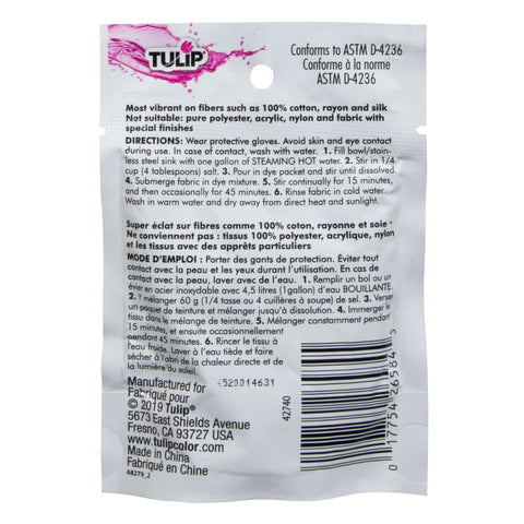 Picture of 42740 Tulip® Permanent Fabric Dye Bright Red Picture of 42740 Tulip® Permanent Fabric Dye Bright Red