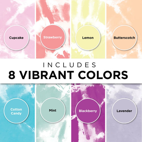 Picture of 44269 Tulip Ice Cream Shoppe 8-Color Tie-Dye Kit Picture of 44269 Tulip Ice Cream Shoppe 8-Color Tie-Dye Kit